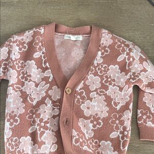 Charming Floral Cardigan for Kids